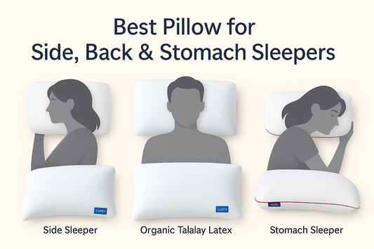 Best Pillow for side, back and stomach sleepers