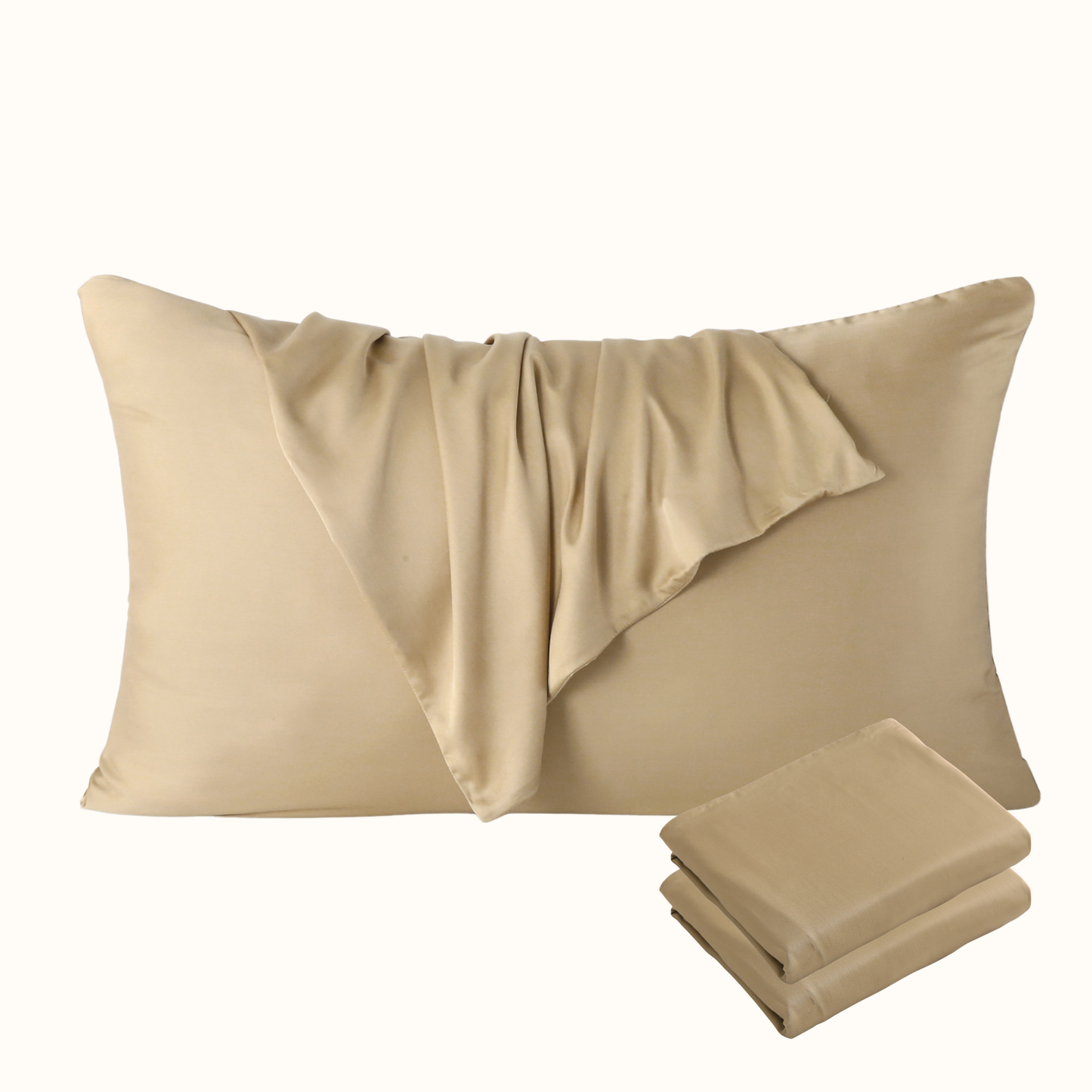 Bamboo Pillow Covers - Dusk Brown